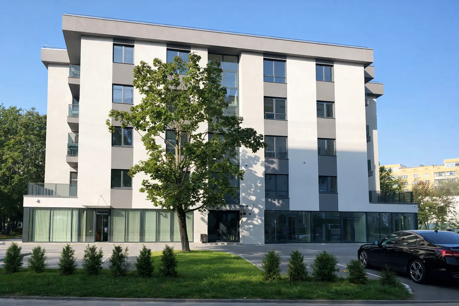 Examples of glass structures